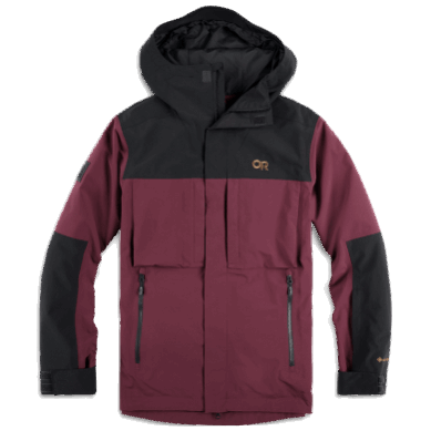 Outdoor UK Men's Kulshan Storm Jacket Kalamata/Black