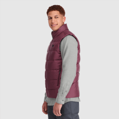 Outdoor UK Men's Coldfront Down Vest Kalamata