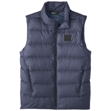 Outdoor UK Men's Coldfront Down Vest Naval Blue