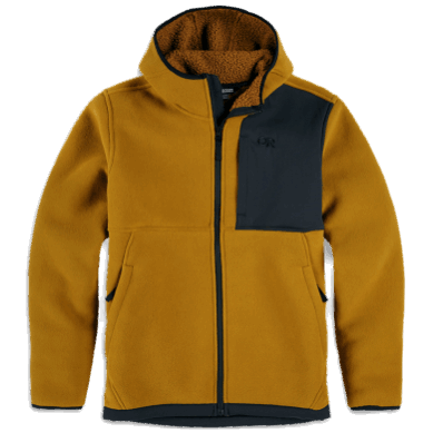 Outdoor UK Men's Juneau Fleece Hoodie Tapenade