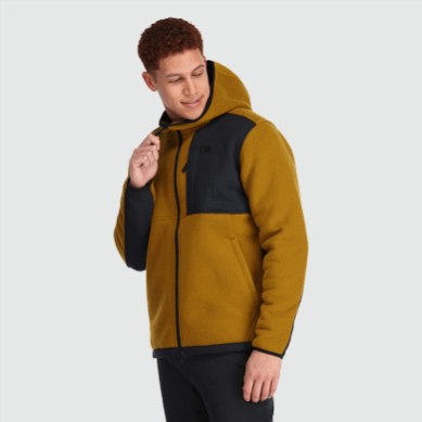 Outdoor UK Men's Juneau Fleece Hoodie Tapenade