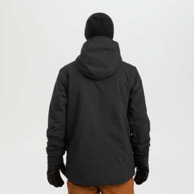 Outdoor UK Men's Snowcrew Jacket Black