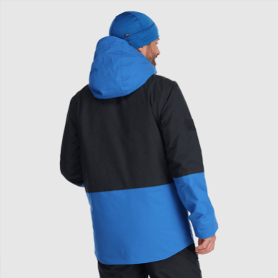 Outdoor UK Men's Snowcrew Jacket Classic Blue/Black