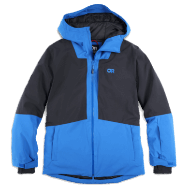 Outdoor UK Men's Snowcrew Jacket Classic Blue/Black