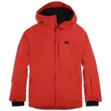 Outdoor UK Men's Snowcrew Jacket Cranberry