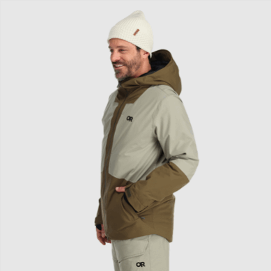 Outdoor UK Men's Snowcrew Jacket Loden/Flint