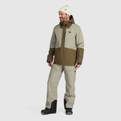 Outdoor UK Men's Snowcrew Jacket Loden/Flint