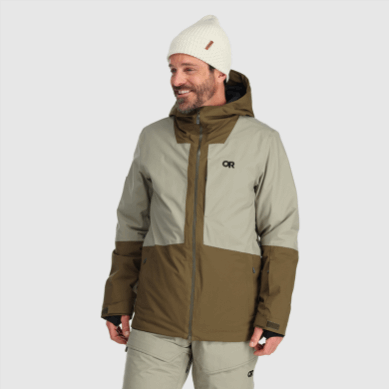 Outdoor UK Men's Snowcrew Jacket Loden/Flint