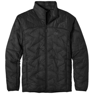 Outdoor UK Men's Superstrand Lt Jacket Black