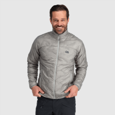 Outdoor UK Men's Superstrand Lt Jacket Light Pewter