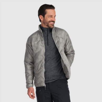 Outdoor UK Men's Superstrand Lt Jacket Light Pewter