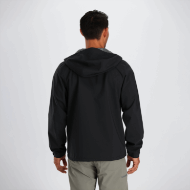 Outdoor UK Men's Dryline Rain Jacket Black