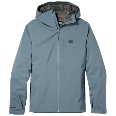 Outdoor UK Men's Dryline Rain Jacket Nimbus