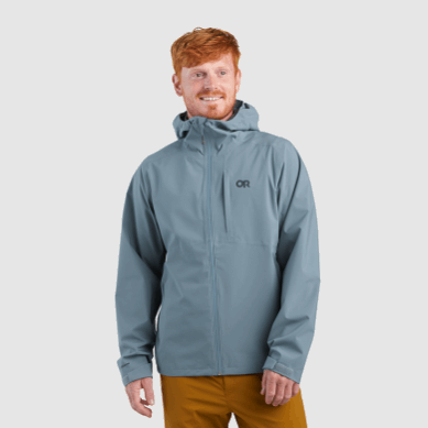 Outdoor UK Men's Dryline Rain Jacket Nimbus