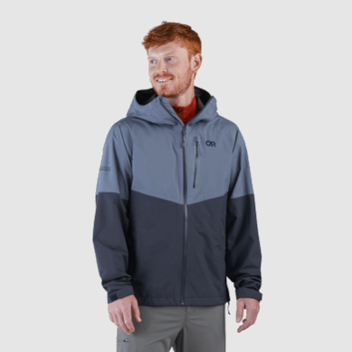 Outdoor UK Men's Foray Ii Gore-Tex® Jacket Nimbus/Naval Blue