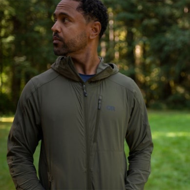Outdoor UK Men's Ferrosi Hoodie Fatigue