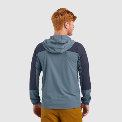 Outdoor UK Men's Ferrosi Hoodie Nimbus/Naval Blue