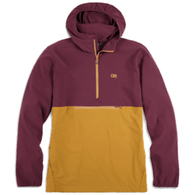 Outdoor UK Men's Ferrosi Anorak Kalamata/Tapenade