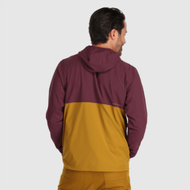 Outdoor UK Men's Ferrosi Anorak Kalamata/Tapenade