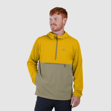 Outdoor UK Men's Ferrosi Anorak Larch/Flint