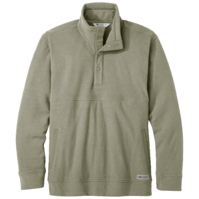 Outdoor UK Men's Trail Mix Snap Pullover Ii Flint