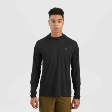 Outdoor UK Men's Echo Hoodie Black