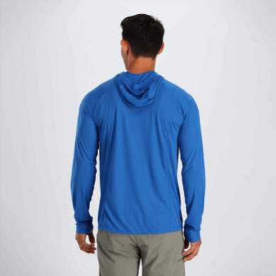 Outdoor UK Men's Echo Hoodie Classic Blue