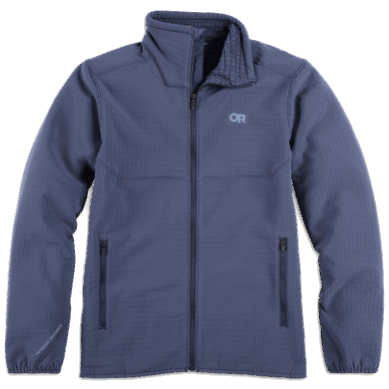 Outdoor UK Men's Vigor Plus Fleece Jacket Naval Blue