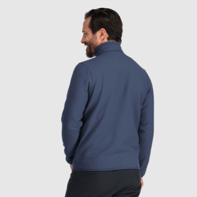 Outdoor UK Men's Vigor Plus Fleece Jacket Naval Blue