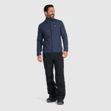 Outdoor UK Men's Vigor Plus Fleece Jacket Naval Blue