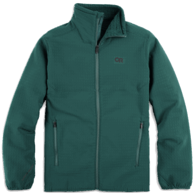 Outdoor UK Men's Vigor Plus Fleece Jacket Treeline