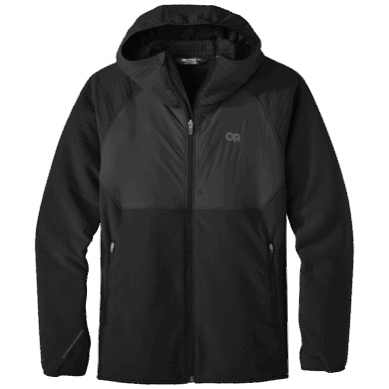 Outdoor UK Men's Vigor Plus Fleece Hoodie Black