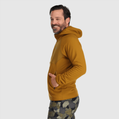 Outdoor UK Men's Vigor Plus Fleece Hoodie Tapenade