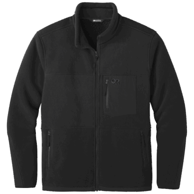 Outdoor UK Men's Juneau Fleece Jacket Black