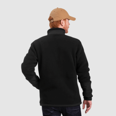 Outdoor UK Men's Juneau Fleece Jacket Black