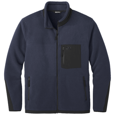 Outdoor UK Men's Juneau Fleece Jacket Naval Blue