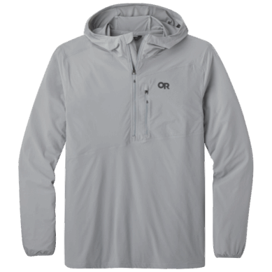 Outdoor UK Men's Astroman Sun Hoodie Pebble