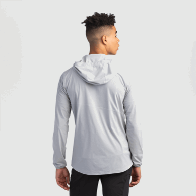 Outdoor UK Men's Astroman Sun Hoodie Pebble