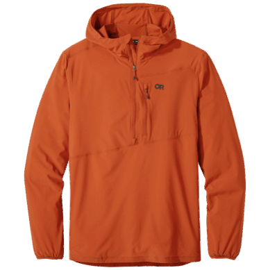 Outdoor UK Men's Astroman Sun Hoodie Redrock