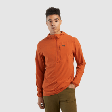 Outdoor UK Men's Astroman Sun Hoodie Redrock