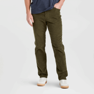 Outdoor UK Men's Method Cord Pants Fatigue