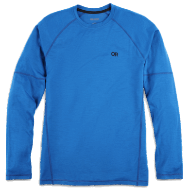 Outdoor UK Men's Alpine Onset Merino Crew Classic Blue