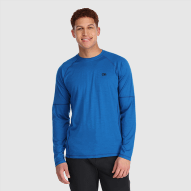 Outdoor UK Men's Alpine Onset Merino Crew Classic Blue