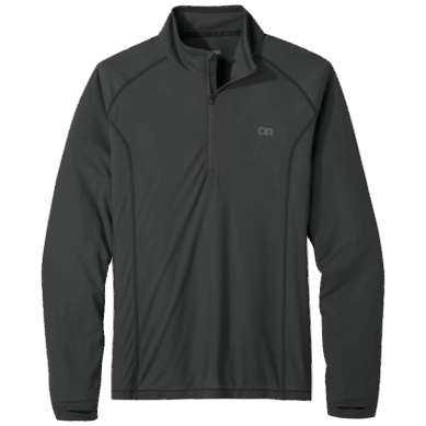 Outdoor UK Men's Echo Quarter Zip Storm