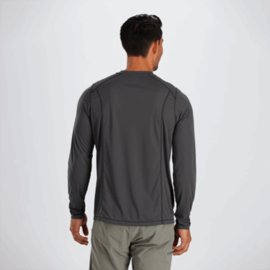Outdoor UK Men's Echo Long Sleeve Tee Storm