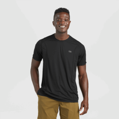 Outdoor UK Men's Echo T-Shirt Black