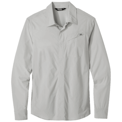 Outdoor UK Men's Astroman L/S Sun Shirt Pebble