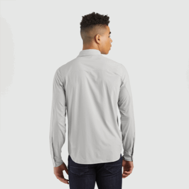 Outdoor UK Men's Astroman L/S Sun Shirt Pebble