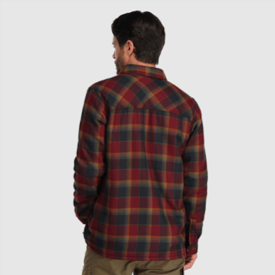 Outdoor UK Men's Feedback Shirt Jacket Kalamata Plaid