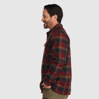 Outdoor UK Men's Feedback Shirt Jacket Kalamata Plaid